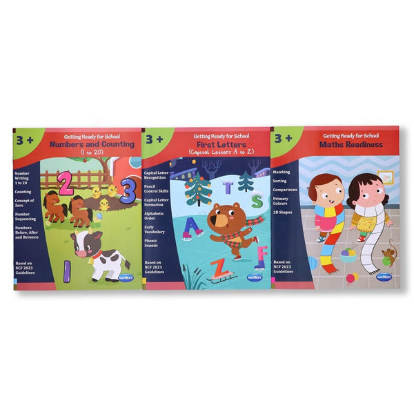 Getting Ready For School First Letters (Capital Letters A To Z )