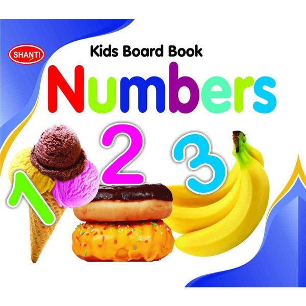 Kids Board Book Numbers 1 To 20