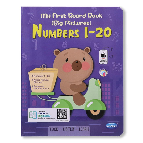 My First Board Book (Big Pictures) Numbers 1 - 20