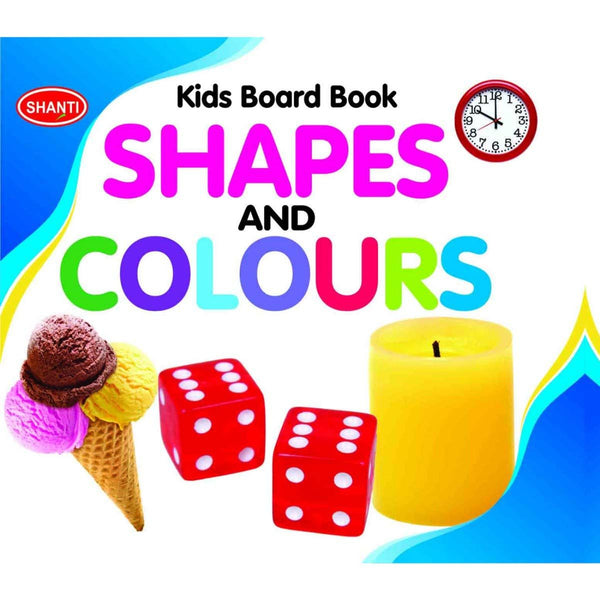 Kids Board Book Shapes And Colours