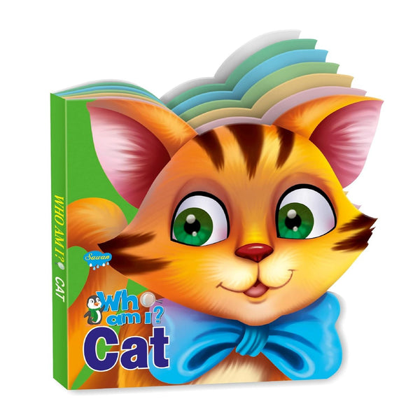 Who Am I Cat | Die-Cut Shape Board-Book