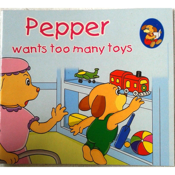 Pepper Wants Too Many Toys