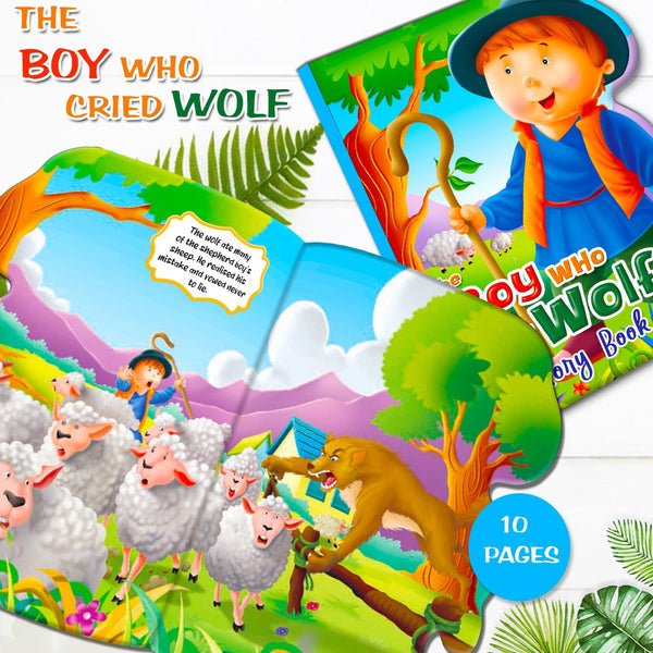 The Boy Who Cried Wolf Story Book