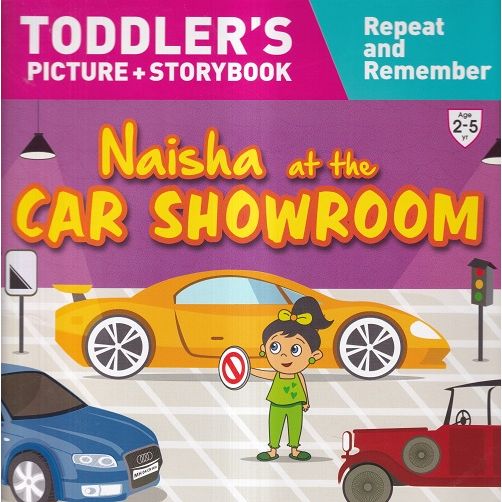 Naisha At The Car Showroom