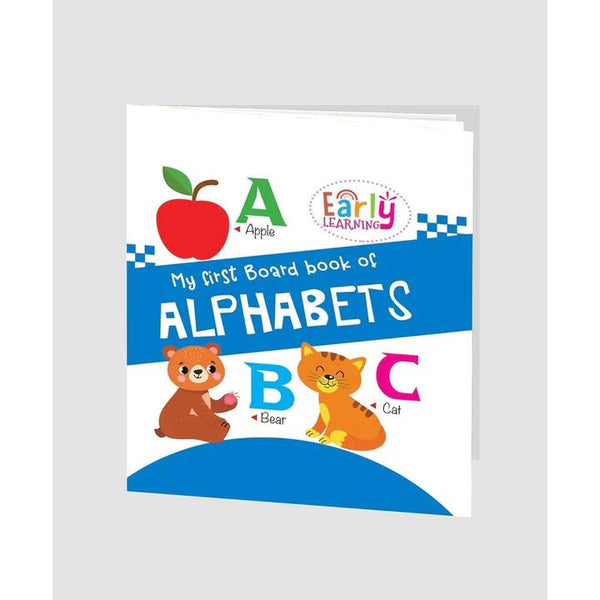 My First Board Book of Alphabets - Early Learning