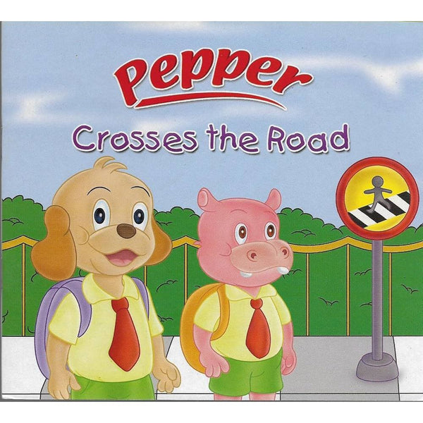 Pepper Crosses the Road
